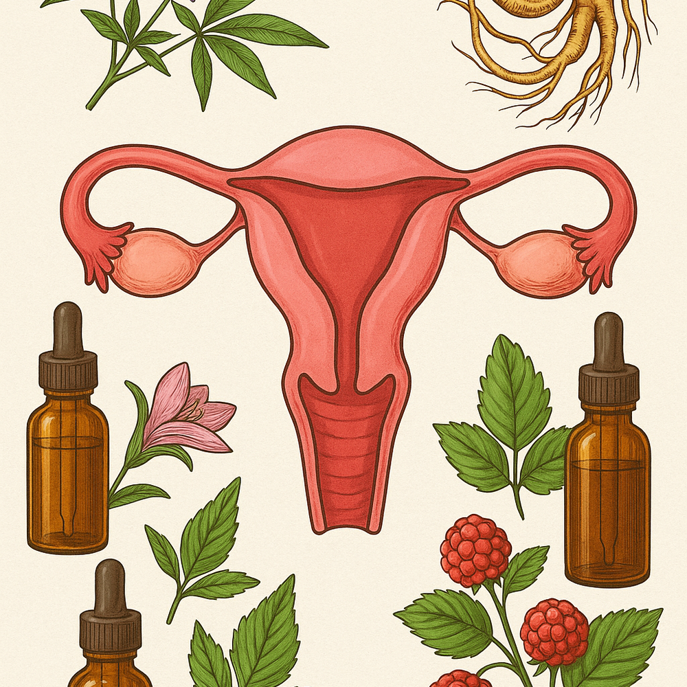 5 Herbs for Balancing Women's Hormones