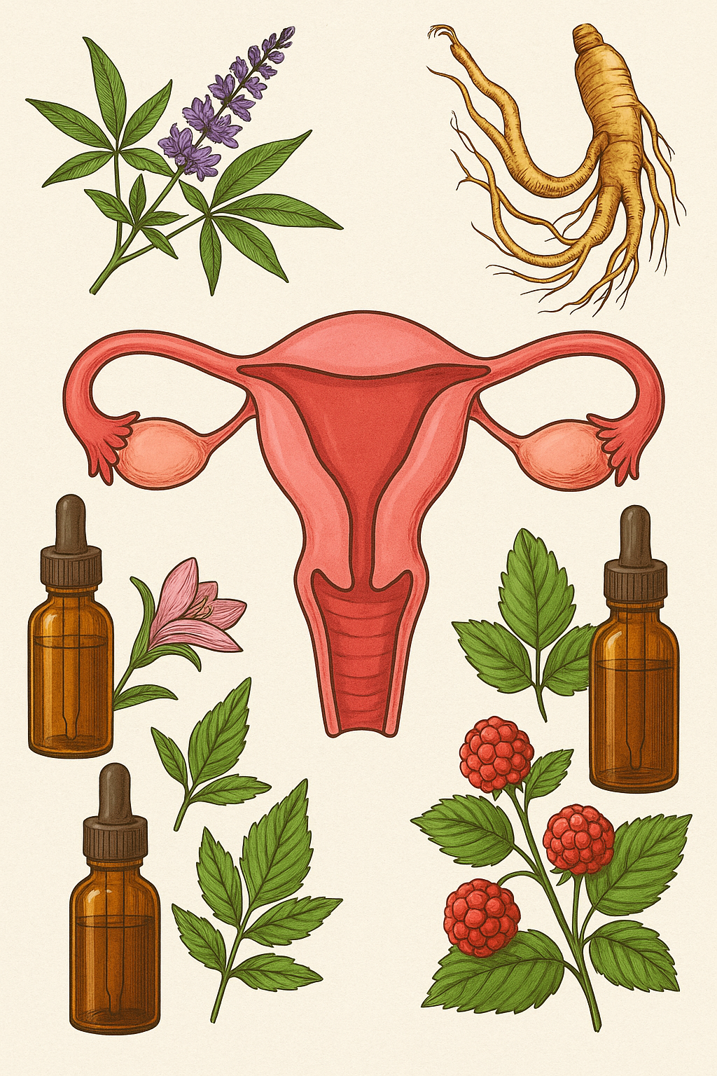 5 Herbs for Balancing Women's Hormones